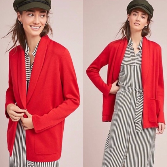 Anthropologie Sweaters - Anthropologie Monogram HWR Owen Blazer Cardigan Sweater